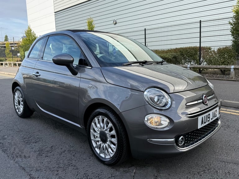 image for FIAT 500C 1.2 LOUNGE EURO 6 GREY 2019
