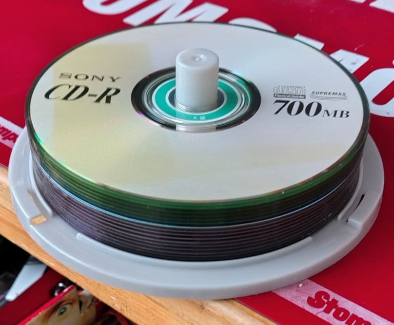 image for Stack of 16 CD-R discs