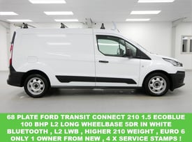 68 FORD TRANSIT CONNECT 1.5 ECOBLUE 100 BHP L2 LONG 5DR ( EURO 6 )