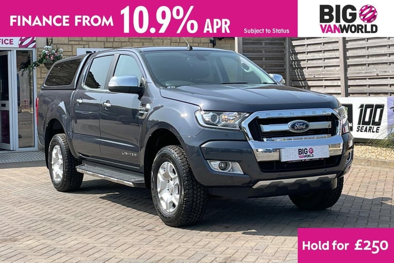 2019 FORD RANGER TDCI 160 LIMITED 4X4 DOUBLE CAB WITH TRUCKMAN TOP AUTO (17822)
