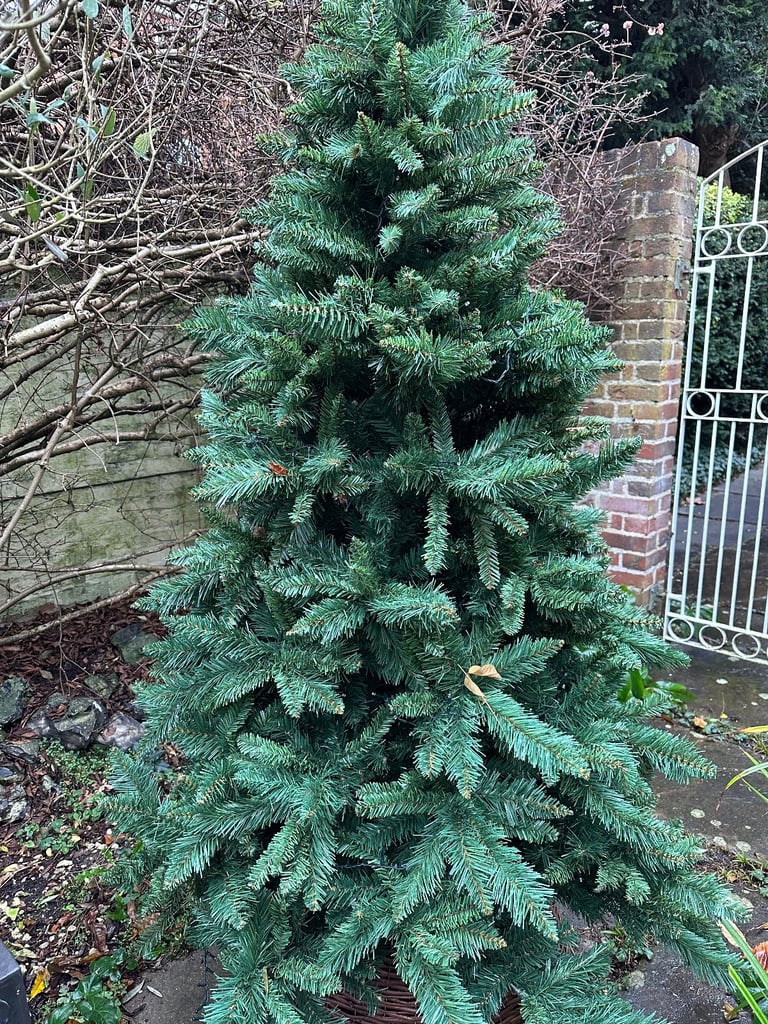 Artificial Spruce Christmas Tree 7ft