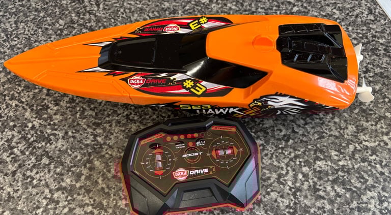 image for Dickie Drive toy speedboat