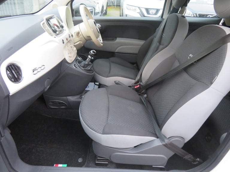 2015 Fiat 500 1.2 Pop 3dr Manual White HATCHBACK Petrol Manual