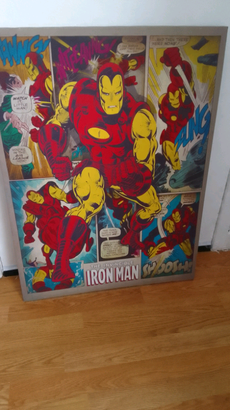 Iron Man Marvel Canvas 