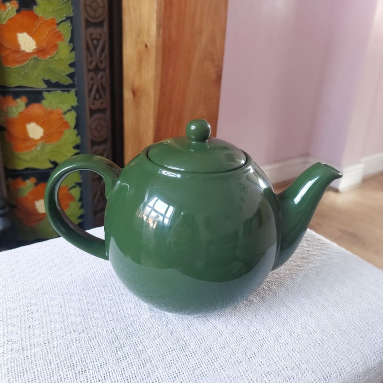 image for London Pottery Dark Green Teapot 