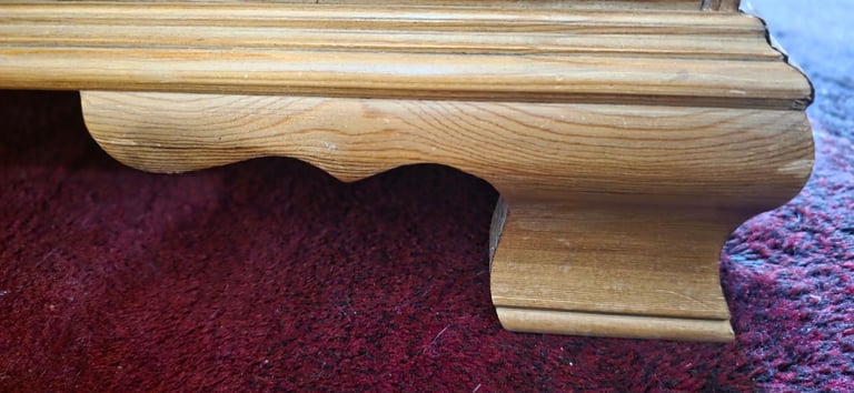 Wax Pine Five Drawer Chest