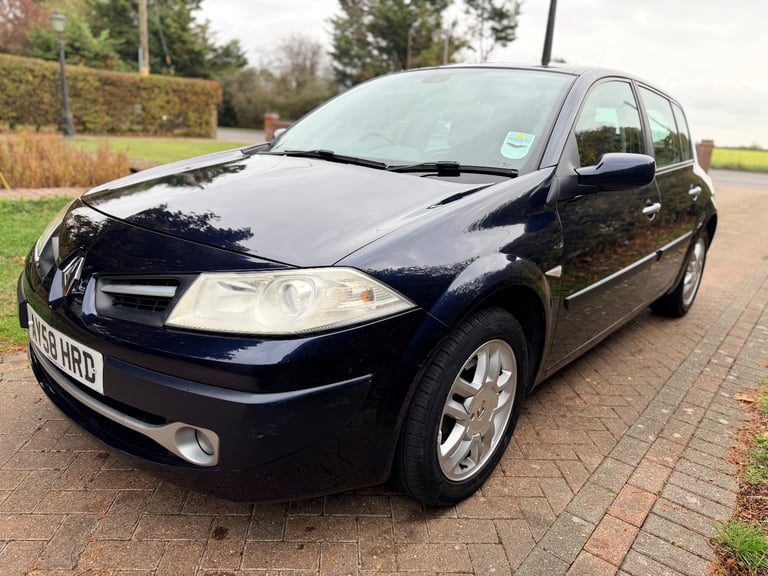 🔥RENAULT MEGANE 1.6 ’LOW MILES 88000’ NEW MOT+FULL LEATHER+ULEZ FREE🔥’