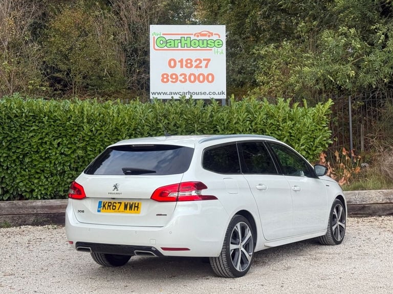 2017 67 PEUGEOT 308 SW 1.6 BLUEHDI GT LINE ESTATE 5DR DIESEL MANUAL EURO 6 (S/S)