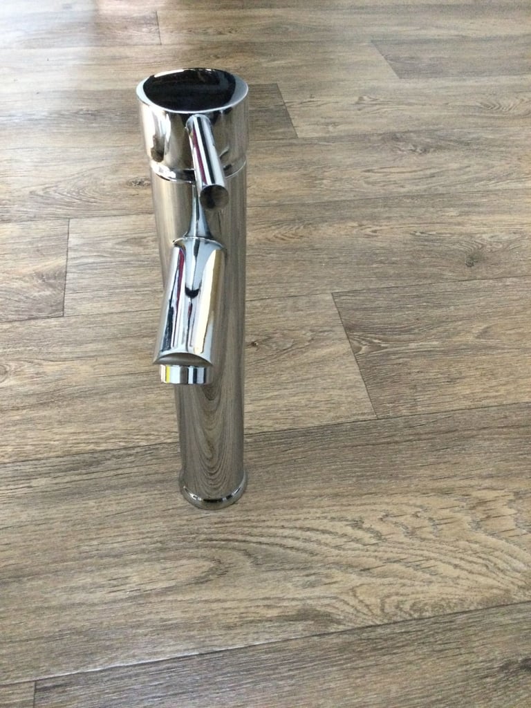Chrome Monobloc Basin Mixer Tap