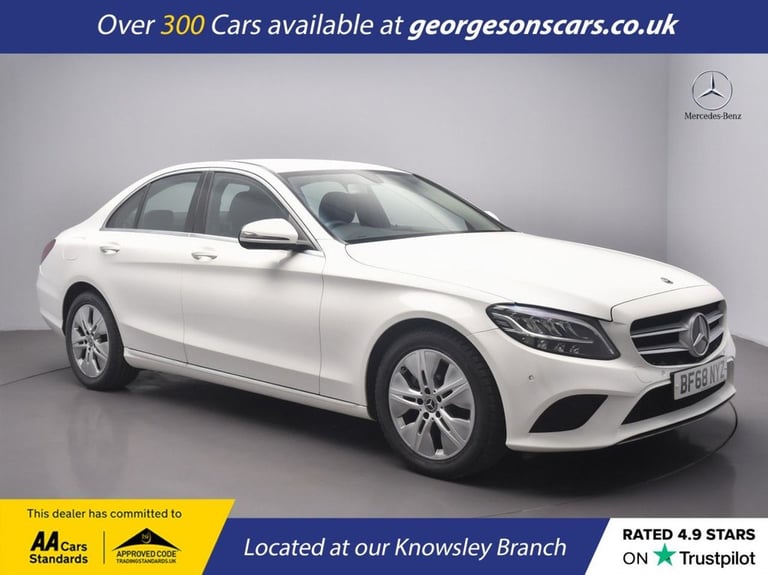2018 Mercedes-Benz C Class 1.5 C200 MHEV EQ Boost Sport Saloon 4dr Petrol G-Tronic+ Euro 6 (s/s) ...