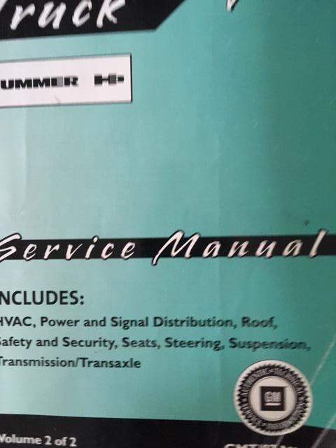 Hummer Manuals also H3