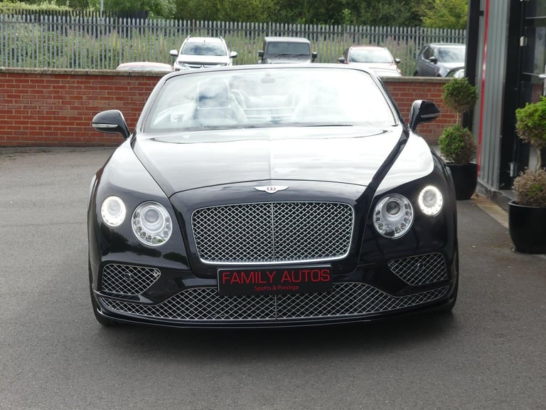 2017 Bentley Continental 4.0 V8 GTC S Auto 4WD Euro 6 2dr CONVERTIBLE Petrol Automatic