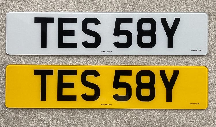 image for Tesla Tess Tessa Model Y Private Number Plate Registration Reg Cherished Model Y - TES 58Y