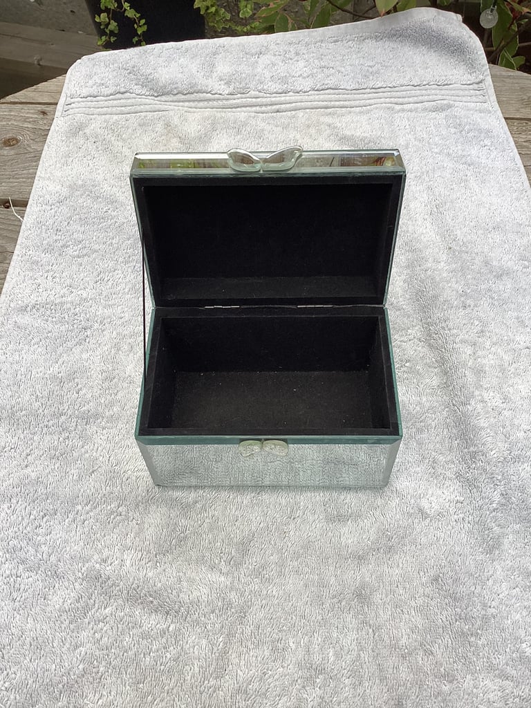 A vintage shiny jewellery box 