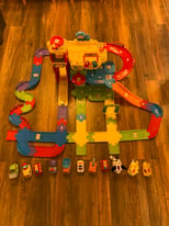 V-Tech Toot Toot Drivers Garage + Cars + Expansion Pack