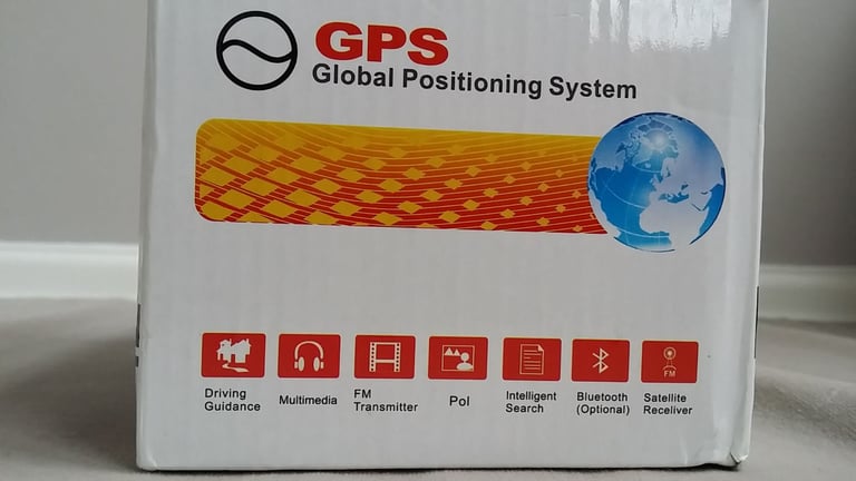 Car Satellite Navigation System with UK & European Maps