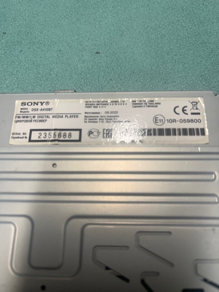 SONY CAR STEREO £10