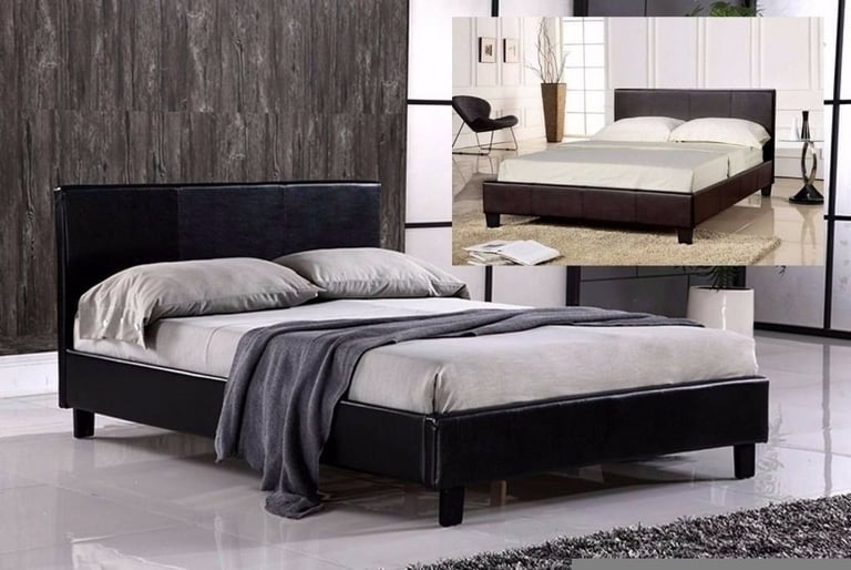 Ultimate Stylish Double beds Plus Mattress Drawers And Headboard in