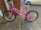 Pink 20inch bike