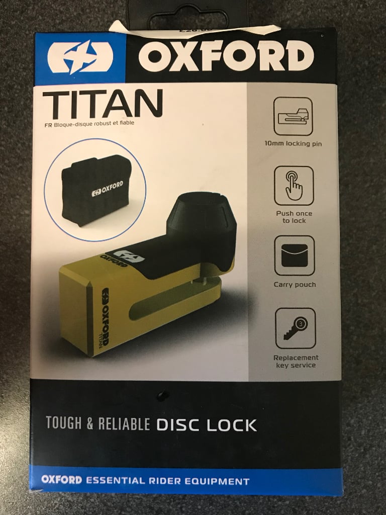 Oxford titan disc lock security | in Shrewsbury, Shropshire | Gumtree