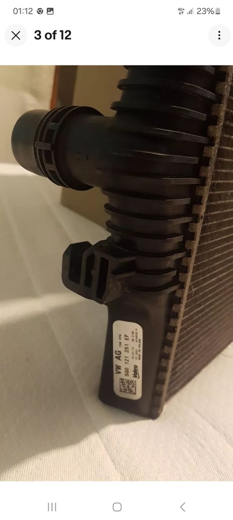 🇬🇧🚘GENUINE VW VAG RADIATOR➖MQB➖EA888➖GOLF R GTI➖S3 TTS➖CUPRA➖VRS➖5Q0121251EP