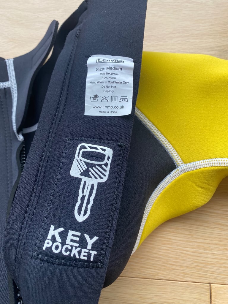 Lomo Tempest Children’s Wetsuit 3mm - yellow and black 