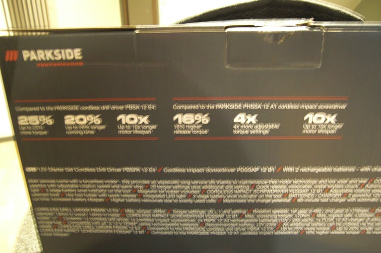 NEW 12v Cordless Drill Driver + Impact Driver + Charger & Batteries