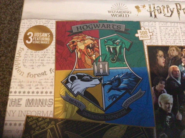 Harry Potter puzzles brand new sealed in box great Christmas gift