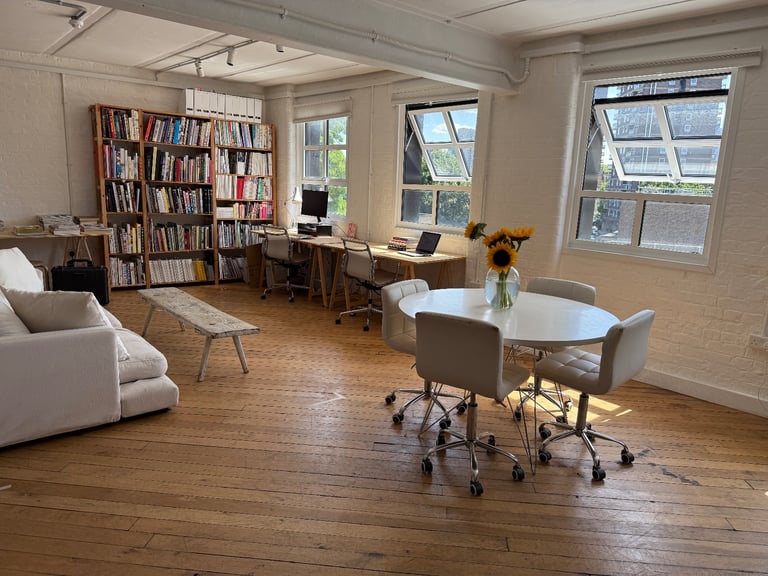 Desk available in creative studio in Shoreditch