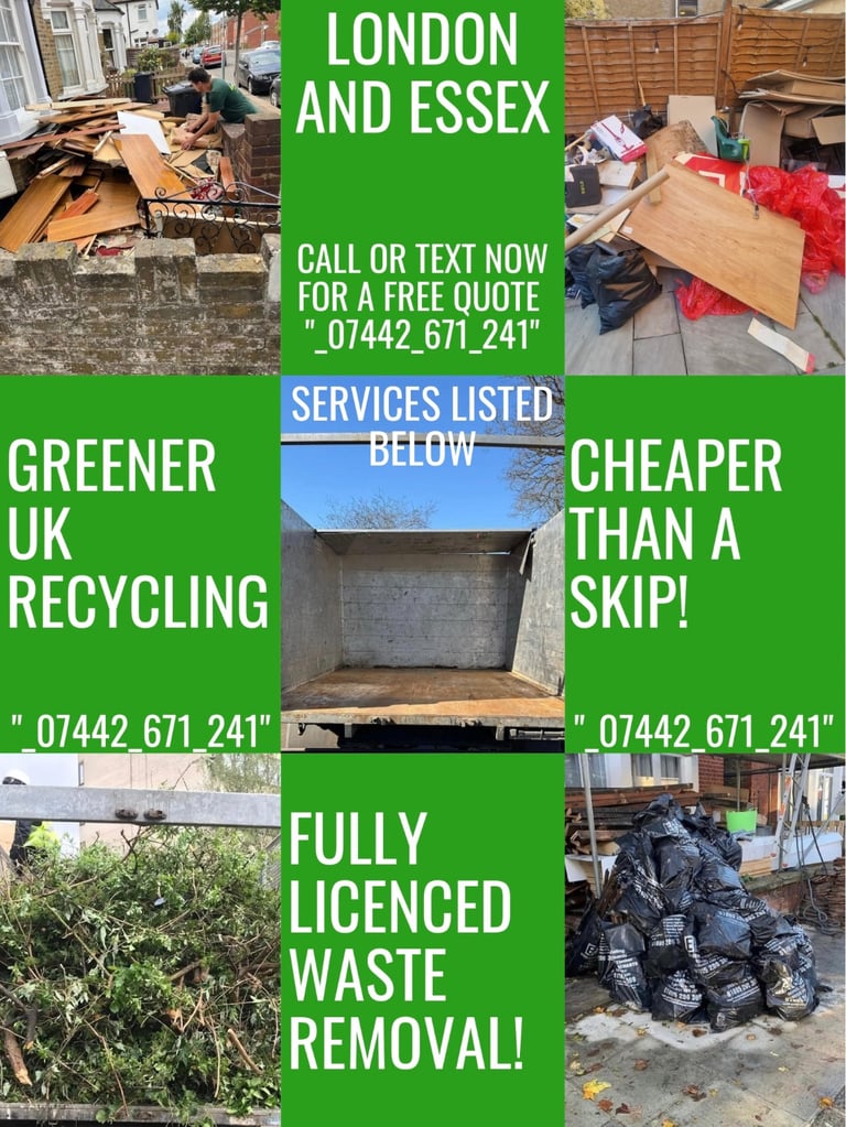 House clearance Rubbish removal Waste removal Garden waste removal Waste clearance
