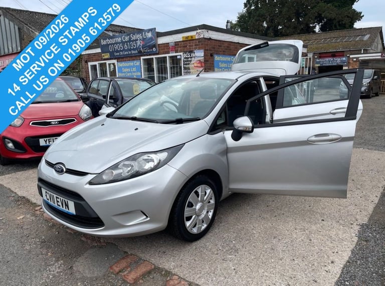2011 11 FORD FIESTA 1.25 EDGE HATCHBACK 5DR PETROL MANUAL (127 G/KM, 59 BHP)