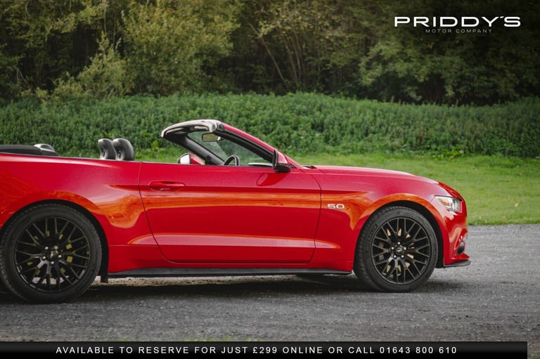 FORD MUSTANG 5.0 V8 GT - 5.0 V8 GT - Roof down, V8 roaring, country roads. It