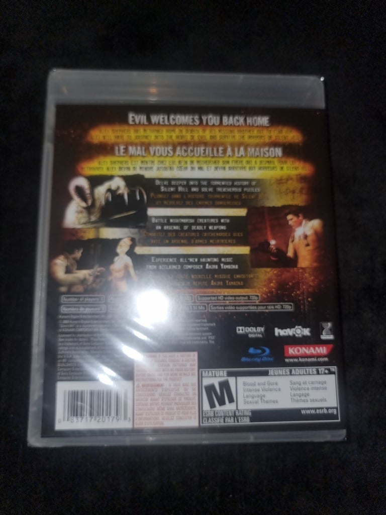 Brand New Sealed Silent Hill - Homecoming - PS3 PlayStation 3 Game Konami ESRB