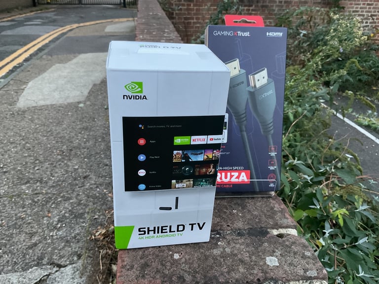 NVIDIA Shield TV Media Streamer+ ULTRA HIGH SPEED RUZA HDMI Cable New | Sealed