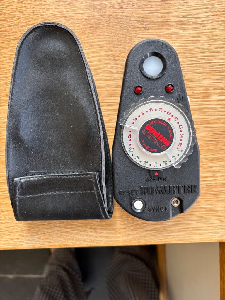 image for Vintage Bowens of London flash meter