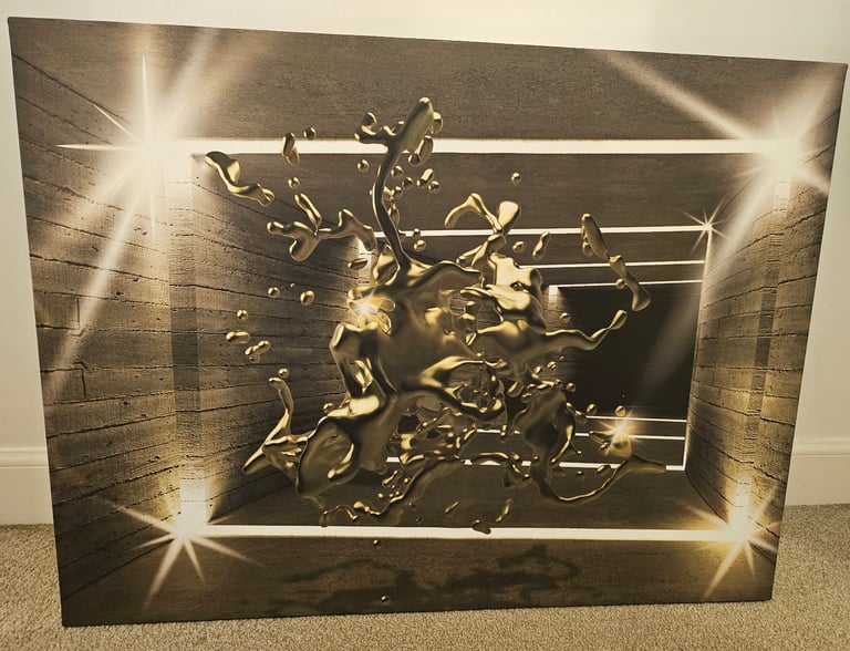 image for *Lovely Canvas - Excellent Condition - 75x100cms - Ready to Hang*