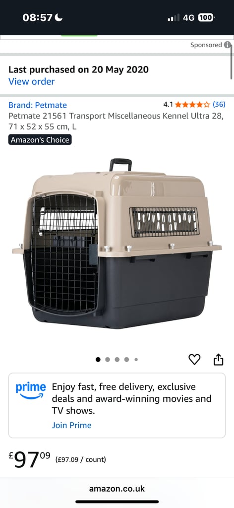 DOG/CAT CARRIER - 