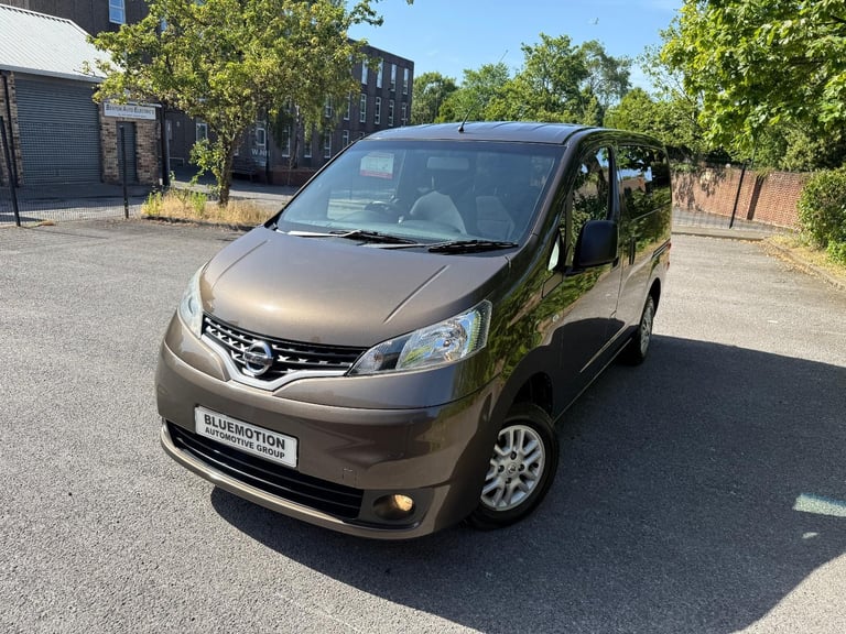 ✿2014/64 Nissan NV200 1.5 DCI Acenta Combi, Diesel ✿FSH ✿7 SEATER ✿LOW MILEAGE✿