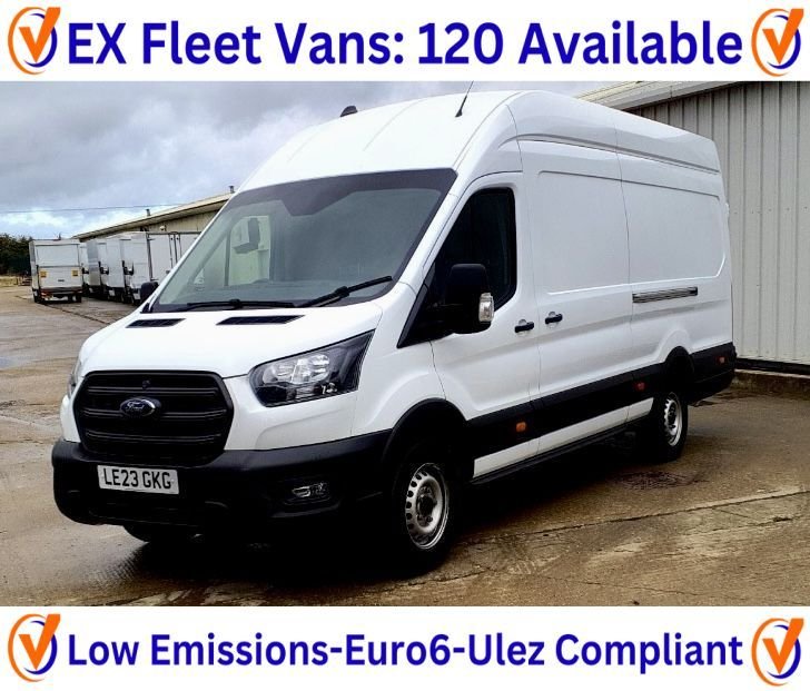 image for 2023 23 FORD TRANSIT 2.0 350 ECOBLUE LEADER RWD L4 H3 JUMBO 170 BHP * L4 JUMBO *