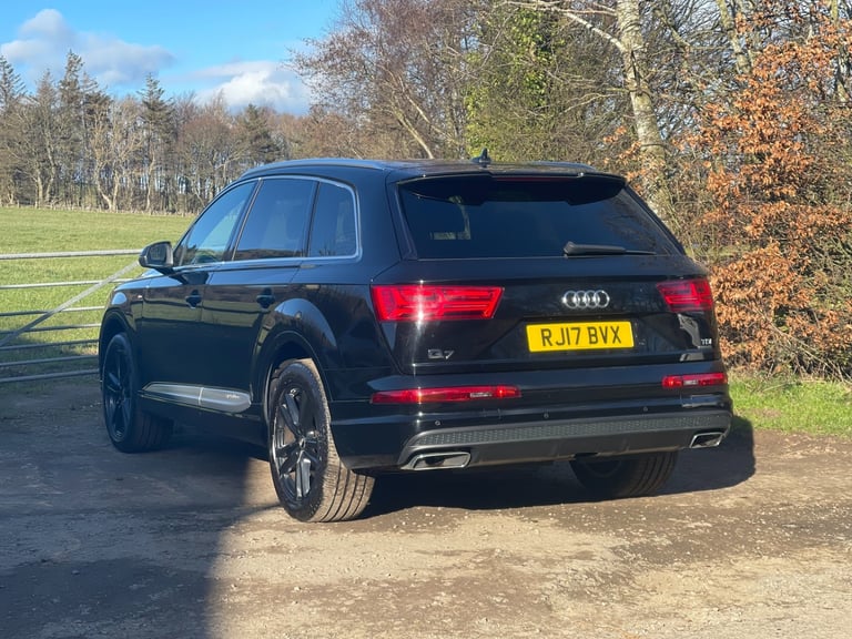 ULEZ COMPLIANT | 2017 AUDI Q7 S LINE V6 QUATTRO 7 SEATER SUV | 6 MONTHS WARRANTY