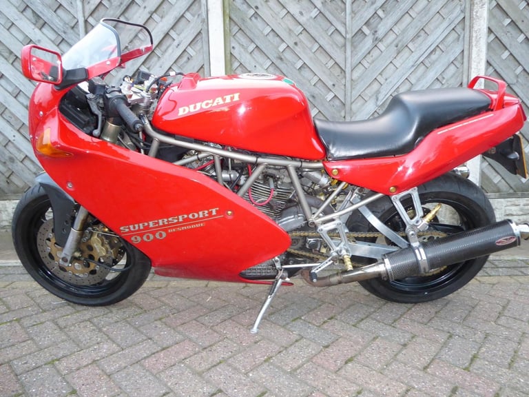 DUCATI 900 SS L REG FLAT SLIDE CARBS DYNA COILS CARBON CANS K-N PRO 100 LEADS