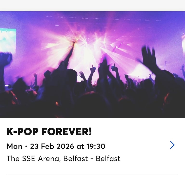image for K-pop forever tickets