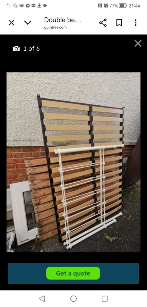 Double bed frame 