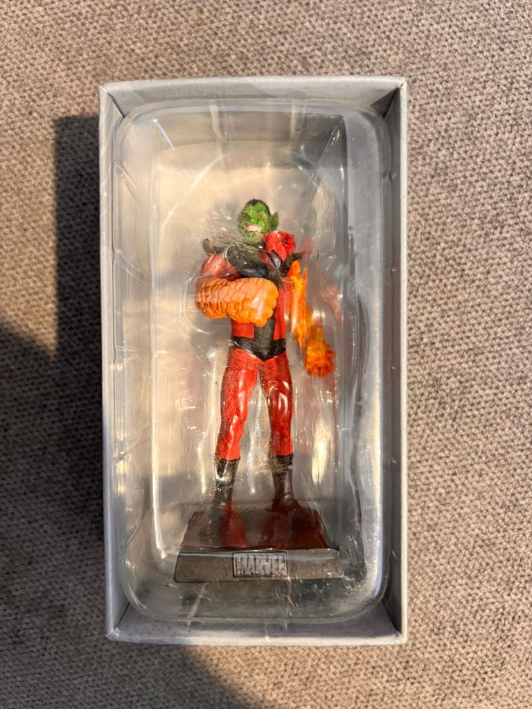 image for Super-Skrull figurine from the Eaglemoss Classic Marvel Figurine Collection. 