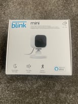 Blink Mini 1080p HD Compact Indoor Plug-in Smart Security Camera