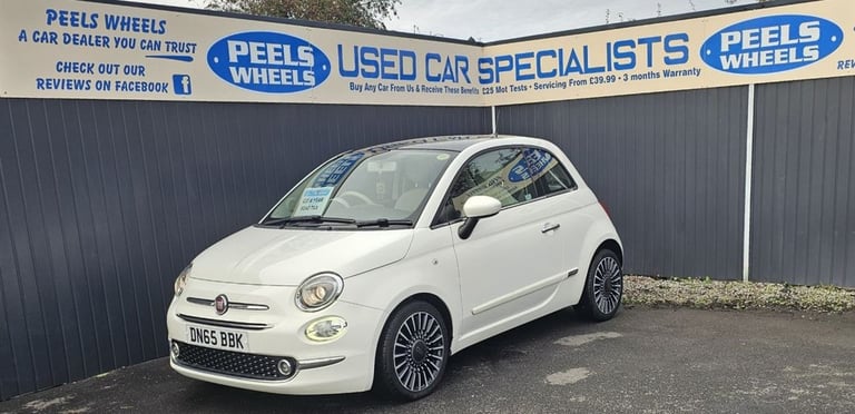 2015 Fiat 500 1.2 Lounge Hatchback 3dr Petrol Manual Euro 6 (s/s) (69 bhp) Hatchback Petrol Manual