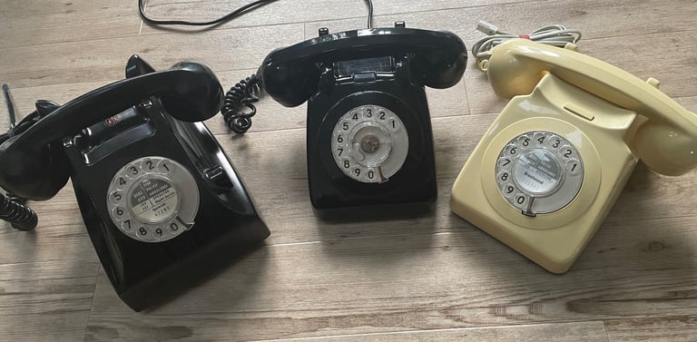 image for Vintage phone x3