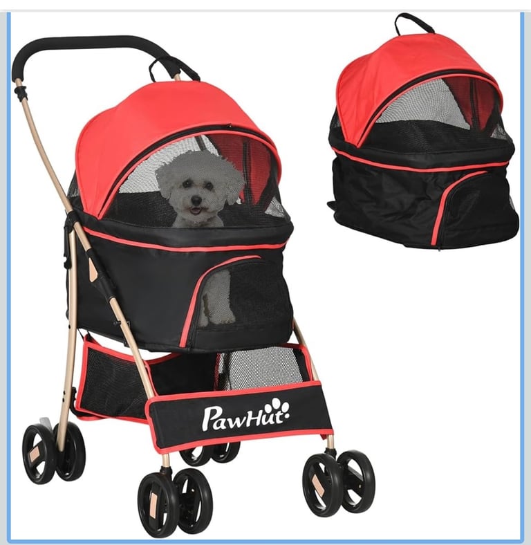 image for Pet Pram / car seat / carrier: Young / old / Cats / Dogs