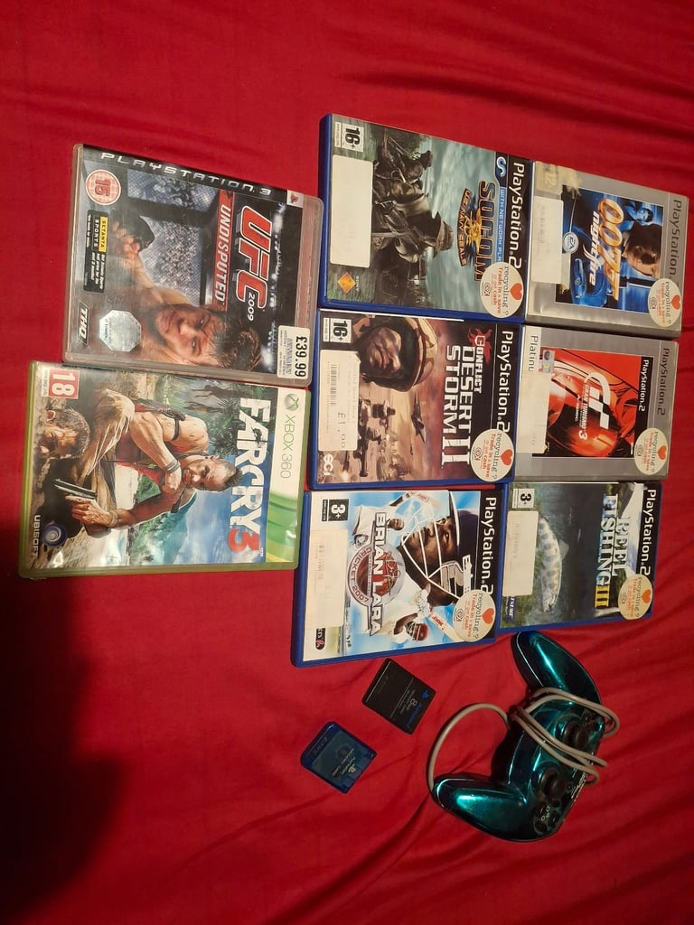Ps 2 games and others..