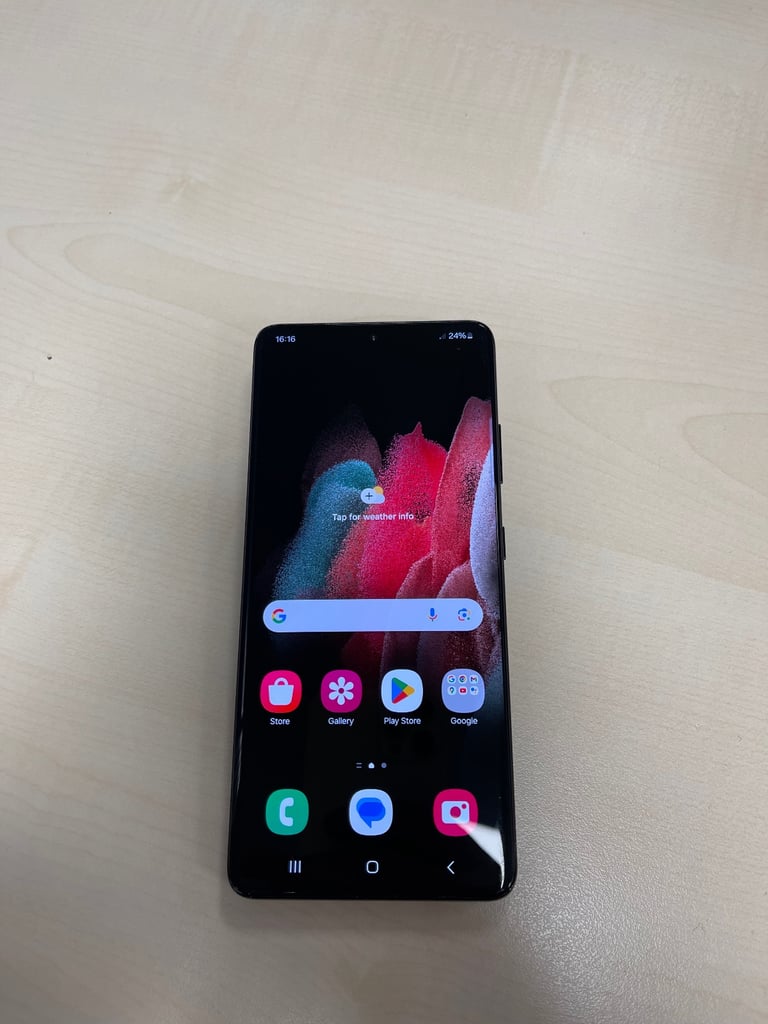 Samsung S21 ultra 256gb black 